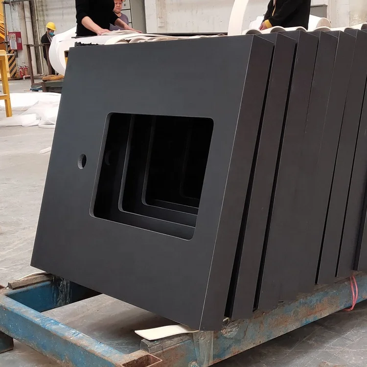 Best Quality Easy Cleaning Black White Marble Sintered Stone Bathroom Vanity Basin