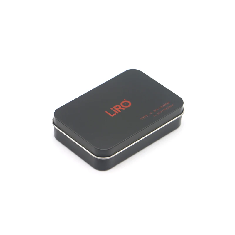 Hot Selling Rectangle Clear Window Dice Packaging Metal Tin Box