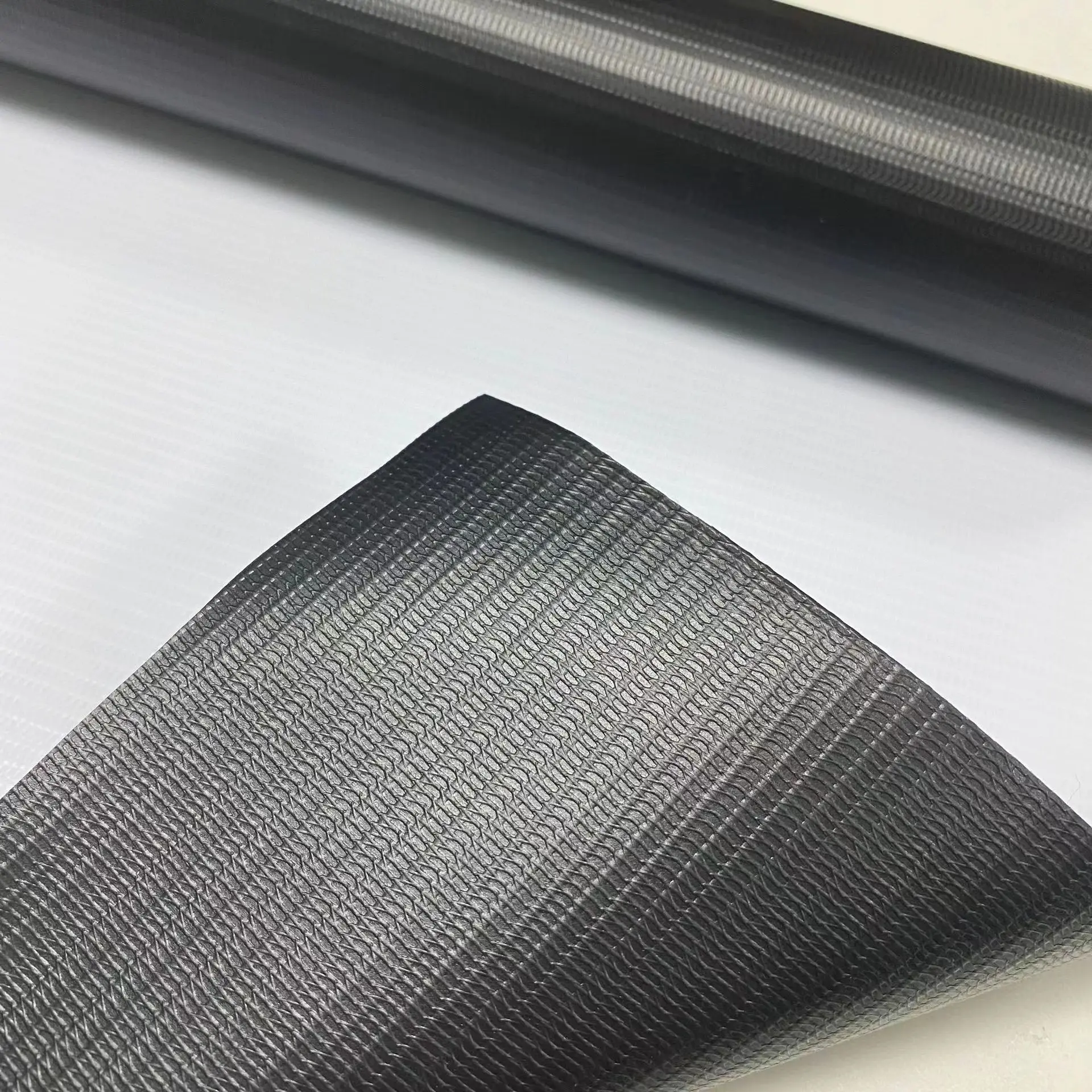 High quality 260GSM advertising material printing rolls pvc banner  Black  Back Frontlit Flex Banner