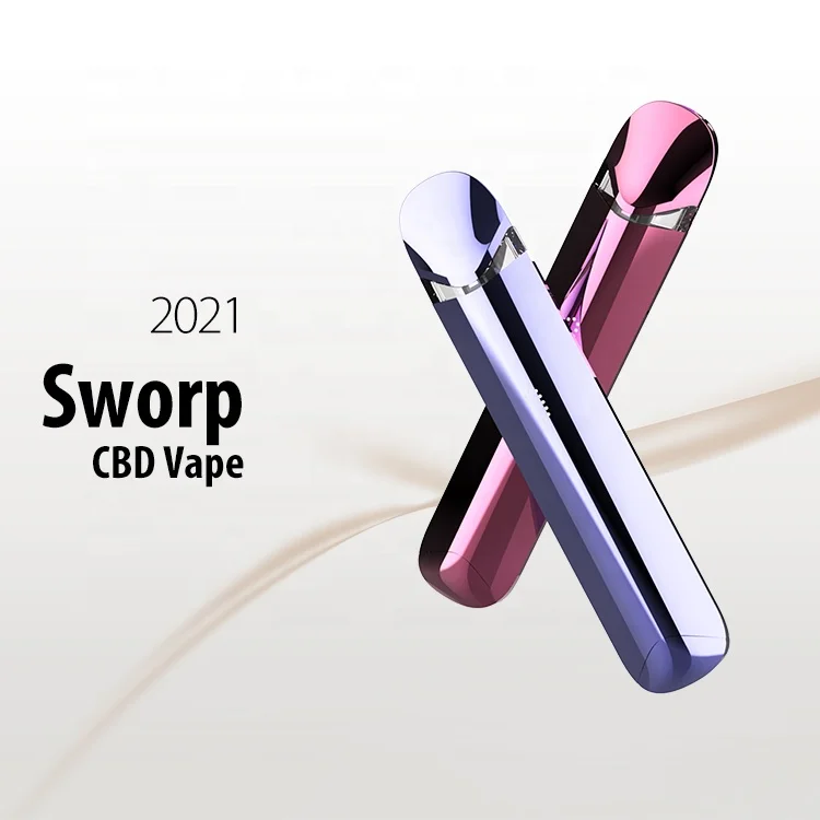 
Next Vapor BTBE 2021 Wholesale Sworp 1.0mL CBD Vape Pod System Refillable Vapers Smoke 