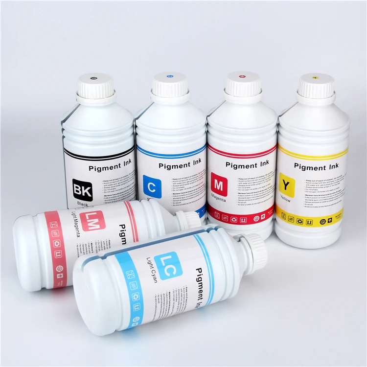 Resistant to UV light pigment ink for HP OfficeJet Pro 7740