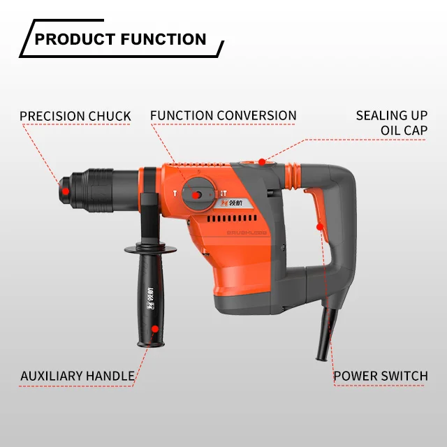 Online Wholesale Wholesale Cheap Price LH-HM7606-1200W-H AC brushless impact hammer