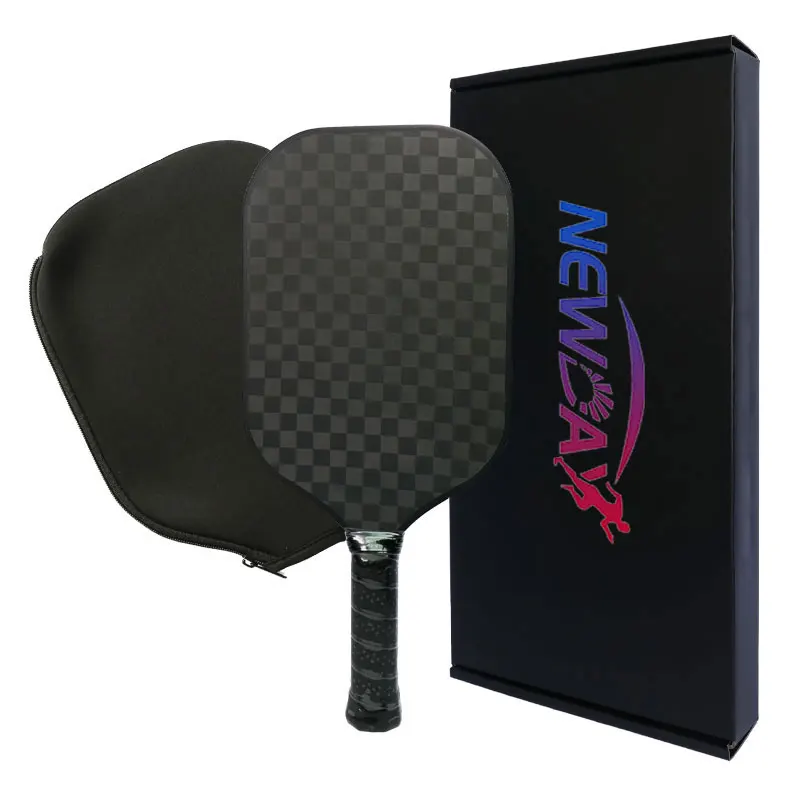 Wholesale Graphite 3k 12k 18k Pickleball Paddles Set Of 2 Graphite Lightweight Pickle Balls Equipment pickleball paddle4 balls