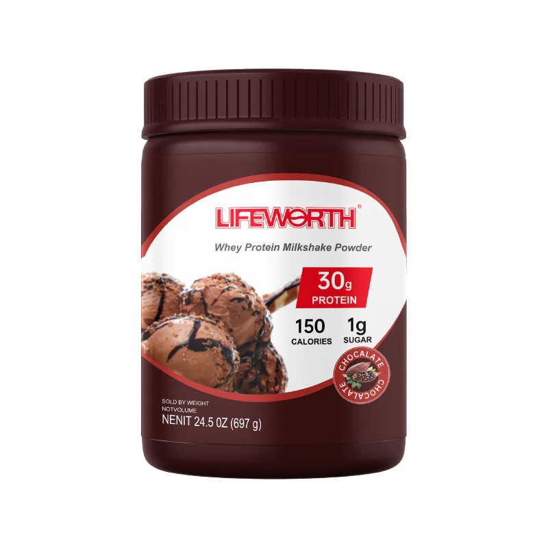 Молочный коктейль LIFEWORTH с высоким содержанием Сывороточного Белка изолировать ваши мышцы и обуздать голод