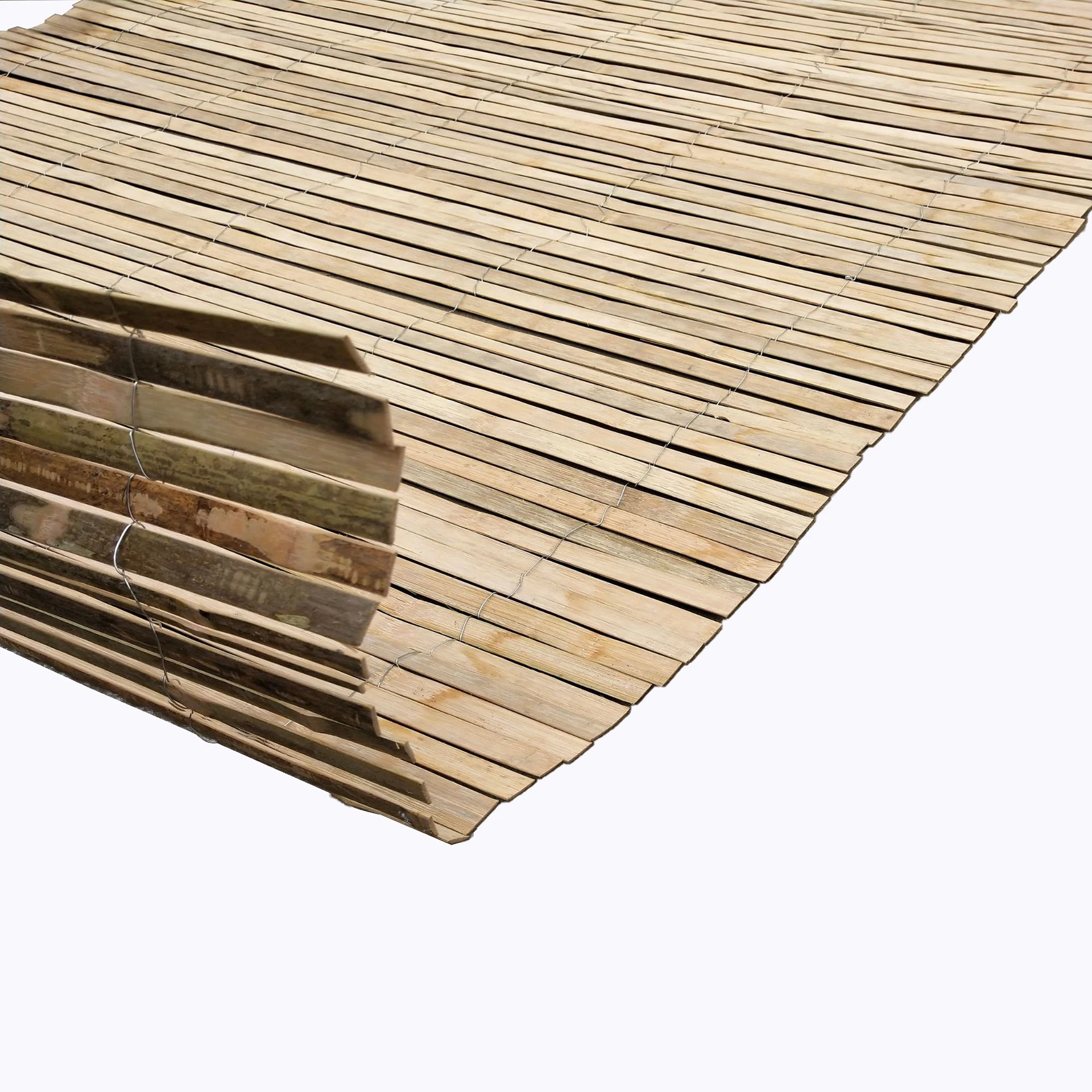 Rolled Bamboo Split Fence bamboo fencing roll