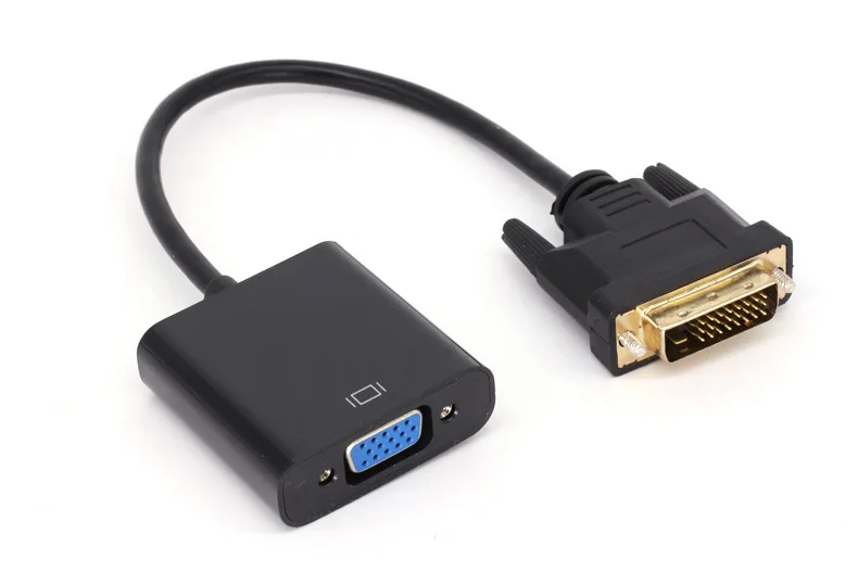
DVI TO VGA Adapter dvi 24+1 to vga cable adapter converter for Computer Projector Laptop TV 