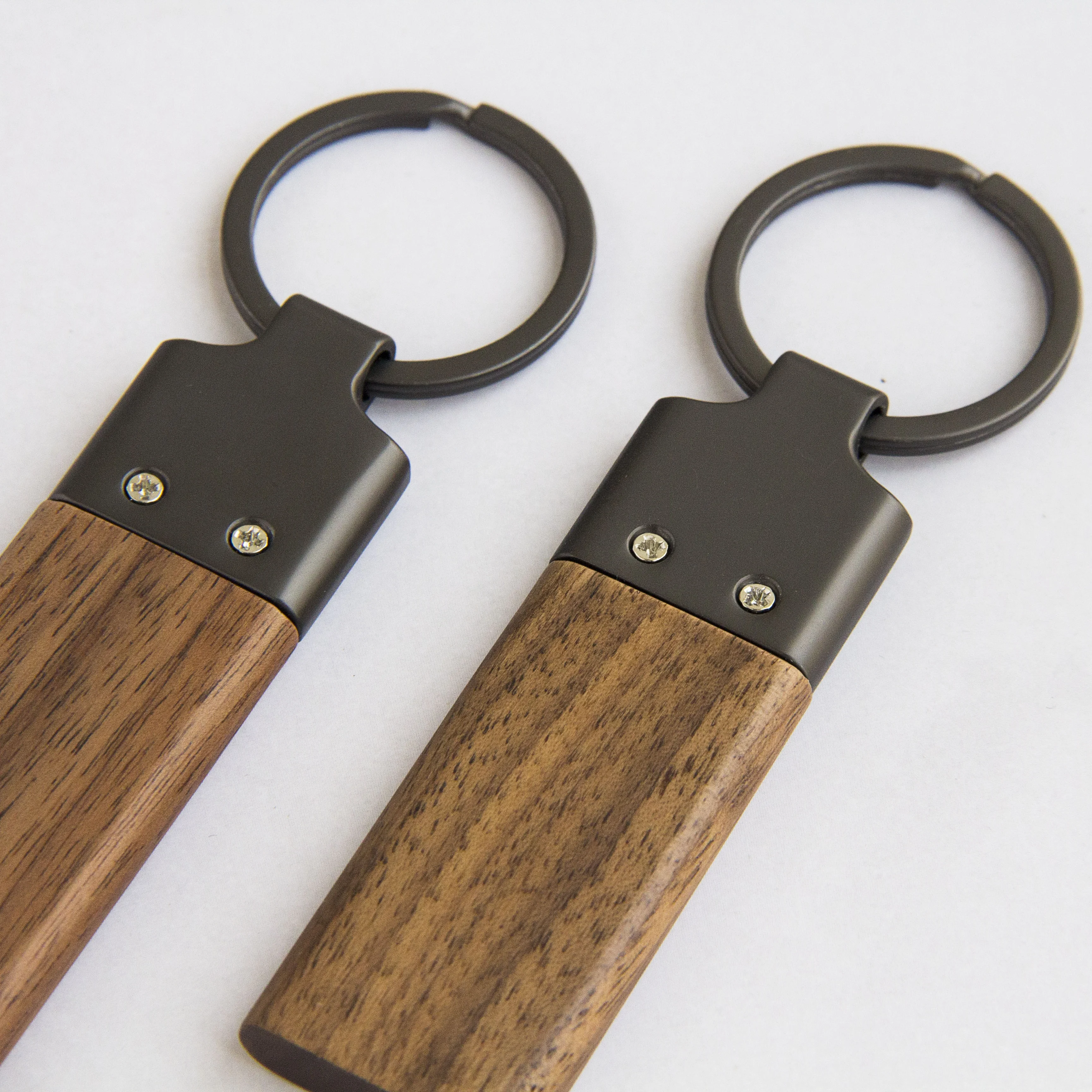 Новый брелок из орехового дерева может гравировать логотип на заказ, популярный Etsy