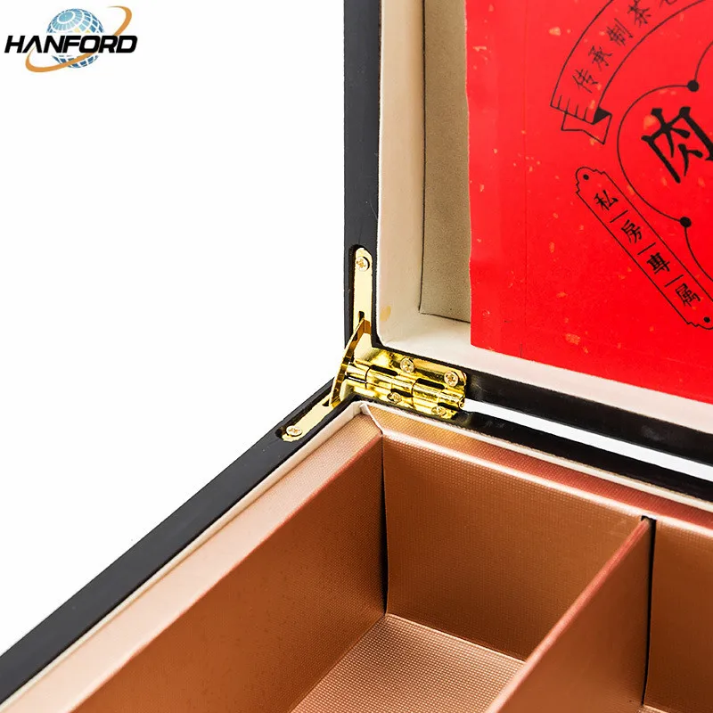 Wholesale Customizable Rectangle Wooden Antique Gift Tea Storage Box Jewelry Box