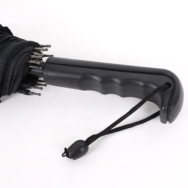 Creative 16k Long Handle Yiwu Windproof Umbrella Rainbow Stick Iridescent Umbrella