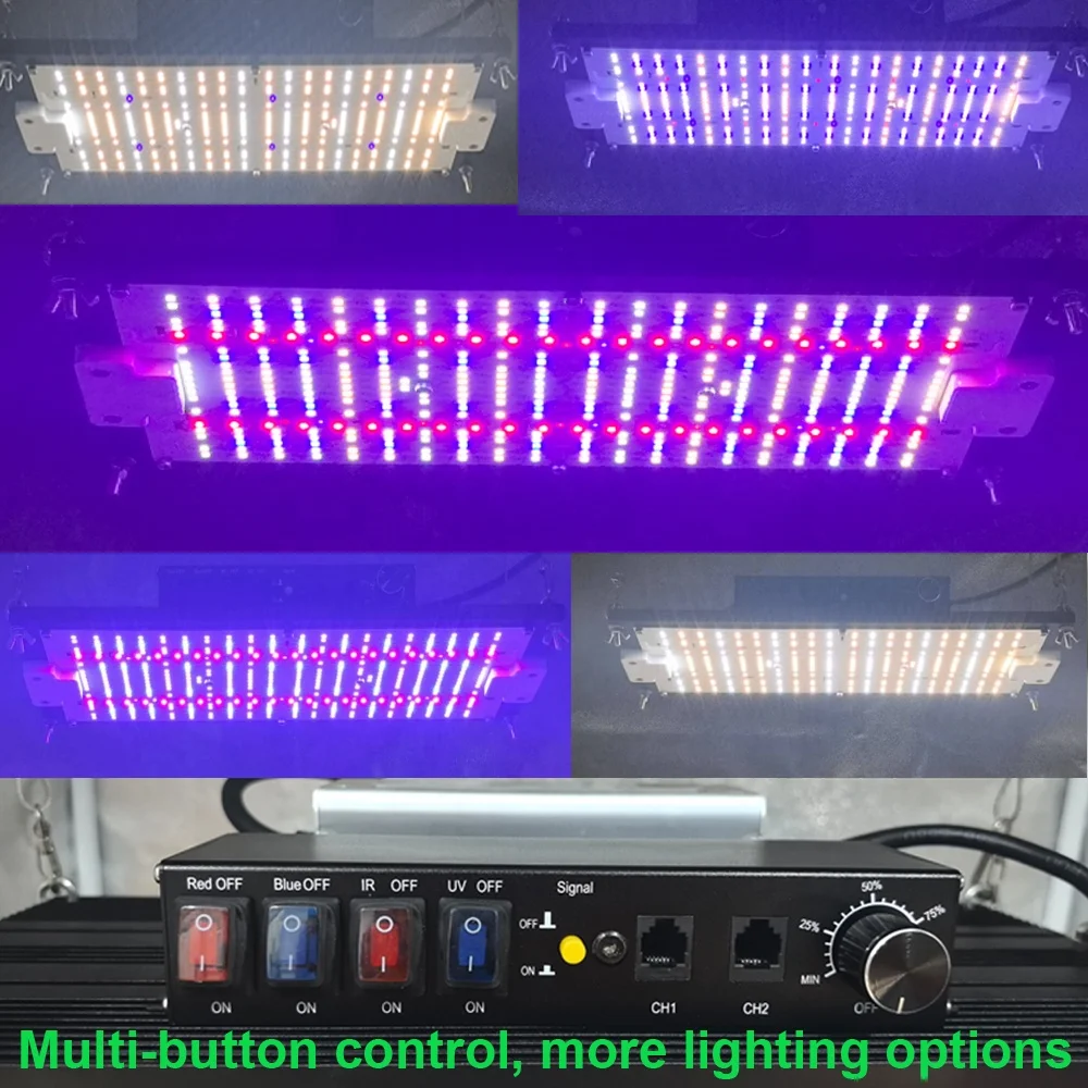 Samsung lm301h evo led grow lights 150w energy-efficient full spectrum uv ir 450nm growing lights lm301h for indoor plants