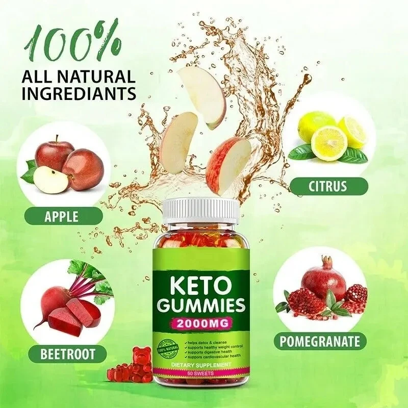 OEM/ODM/OBM keto gummies 2000 мг acv luxe продвинутый Keto Gummy без карабина