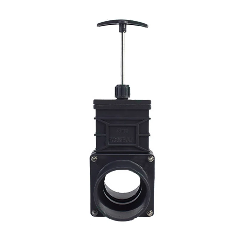 gate valve switch manual plug-in valve Plastic pull plate valve