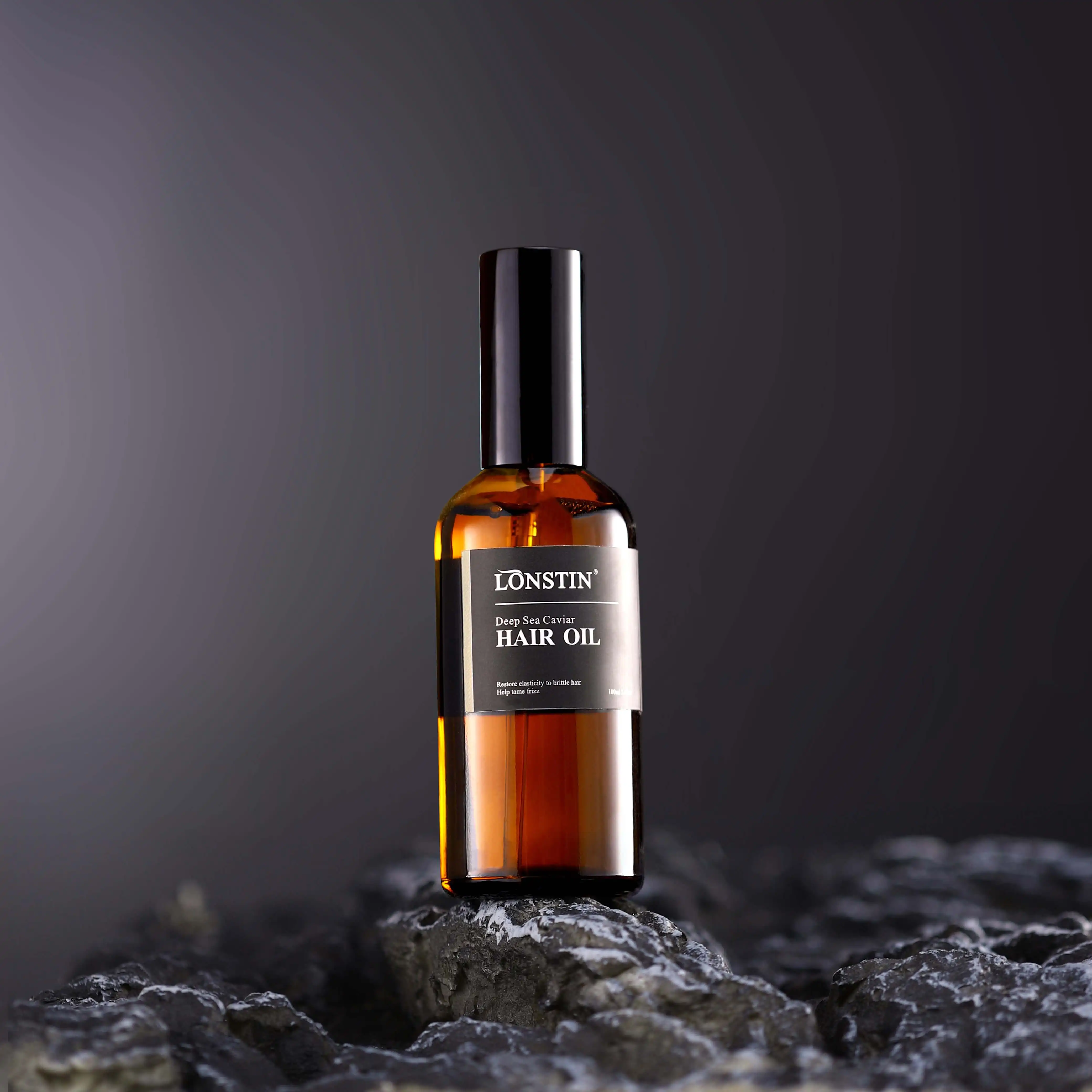 Lonstin OEM Private Label Custom Caviar Extract Kids Hair Care Products Organic Caviar Hair Oil for hair