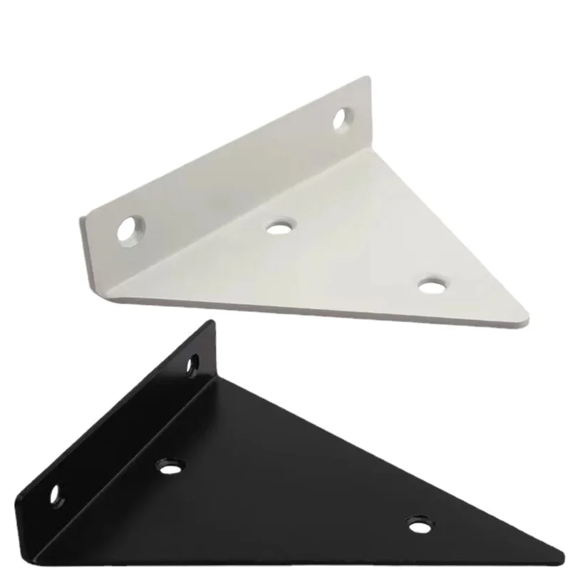 Heavy Duty Shelf Bracket Iron Farmhouse Metal Wall Decoration Floating Corner Brace Hidden Shelf Support Bracket For DIY