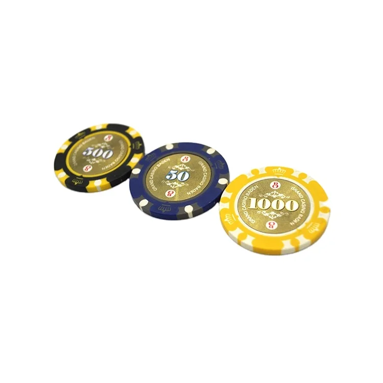 New Hot Professional Texas Wholesale Poker Chips14g Color Sticky Clay Casino Chips