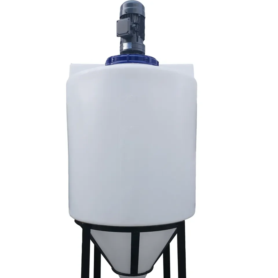 Wholesale high quality plastic cone water dosing tank conical fermenter