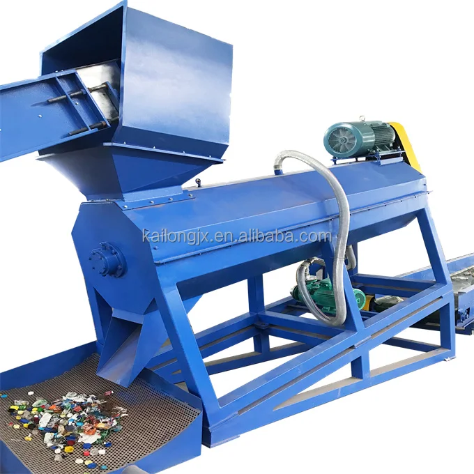 Kailong Machinery  300~500kg/h PP PE HDPE LDPE LLDPE PET bottles recycling line