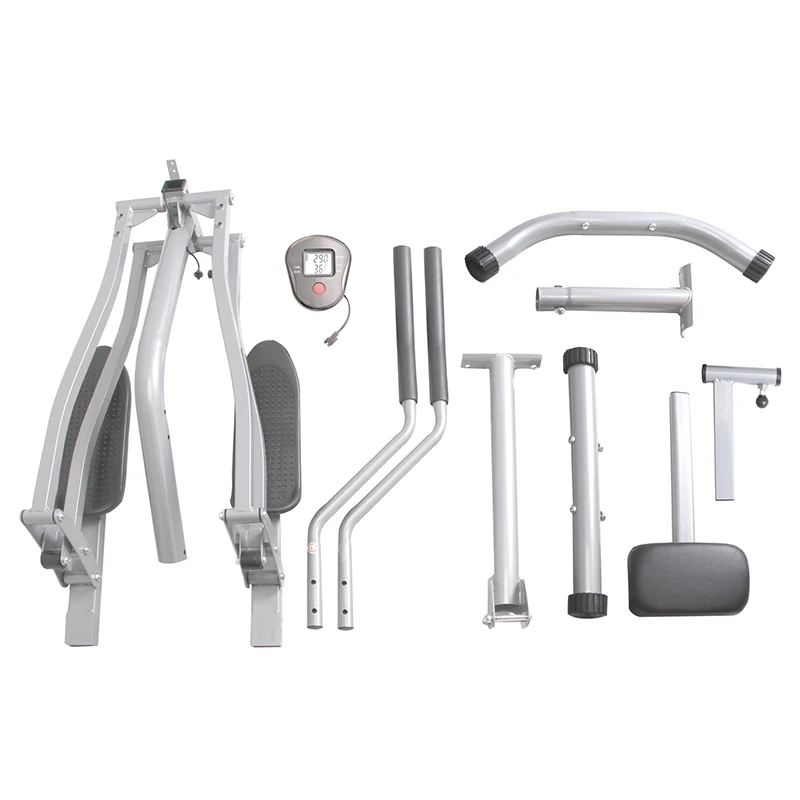 TODO Folding Fitness Step Machine Air Walk Trainer Exercise Stepper Glider with LCD Display