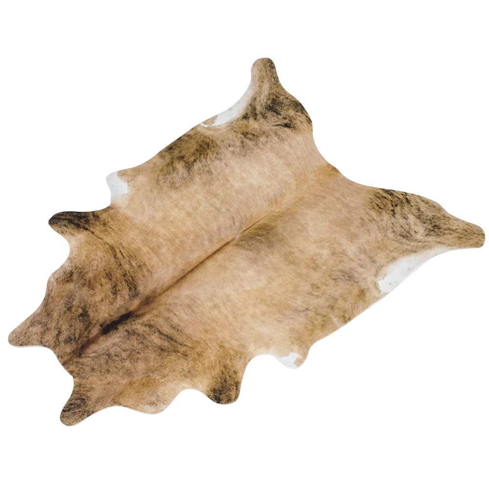 China Wholesale Area Carpets Faux Cow skin rug Cowhide rug For Decoration Rugs Alfombra