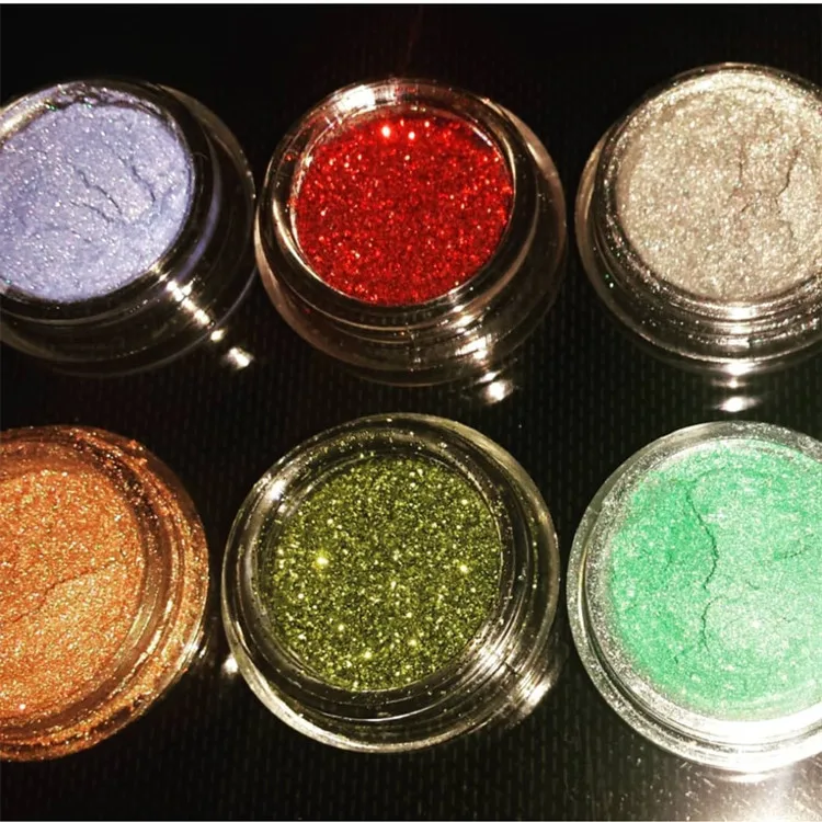 Wholesale Hybrid Holographic Chunky pigment pot loose gillter loose shimmer for face body eye