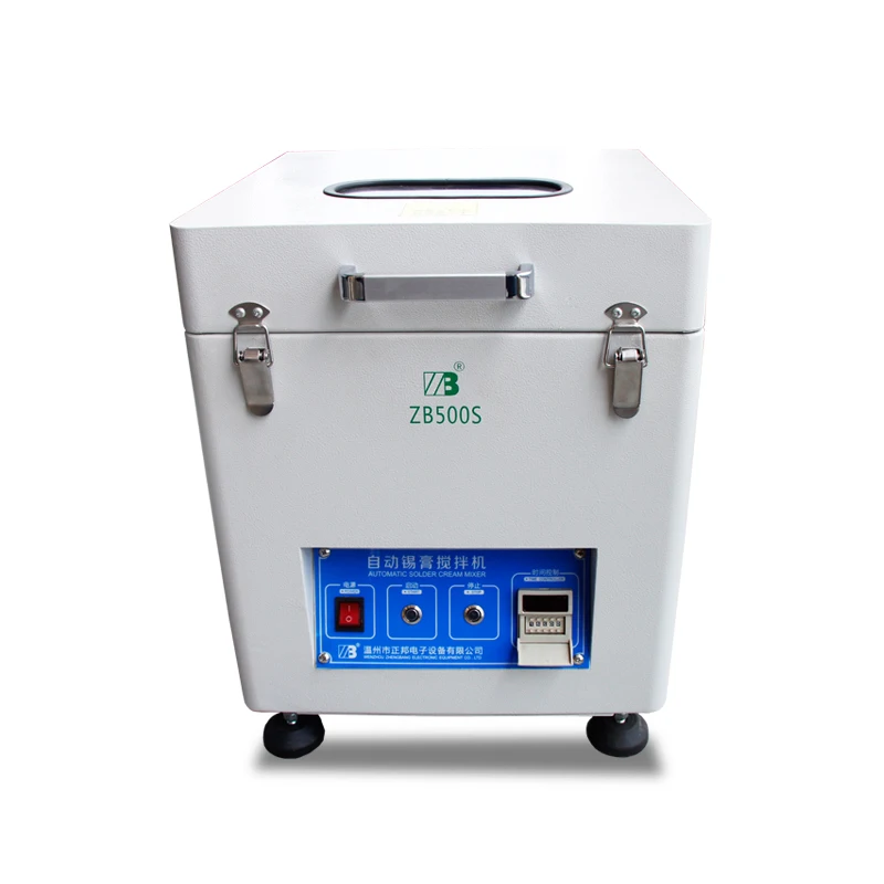 SMT solder past mixing equipment 45kg automatic dual Solder Paste Mixer