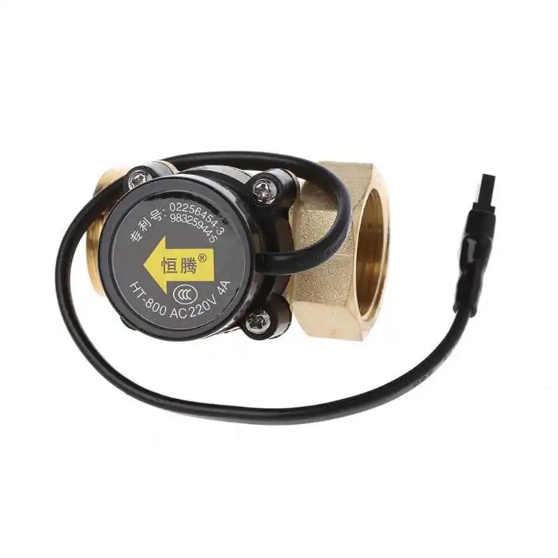 Switch Electronic Components 1 Inch Flow Sensor Water Pump Flow Switch Easy To Connect Flow
