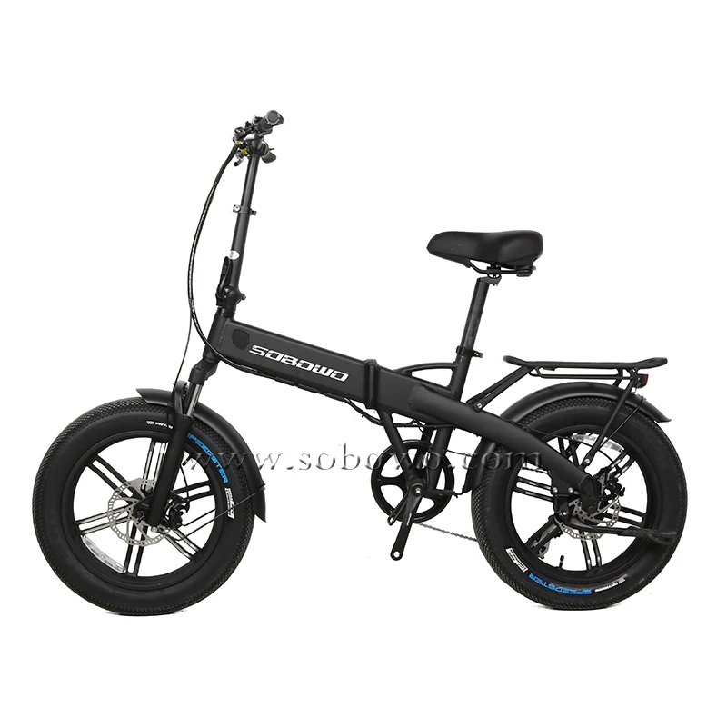 SOBOWO 20 inch bafang 500w fat tire foldable electric bike electric folding ebike