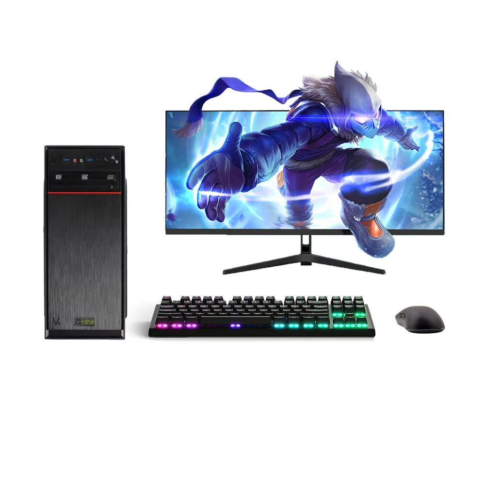 Дизайн игровой ПК R5 R7 высокопроизводительный процессор I5 I7 I9 игровые компьютерные Чехлы Лидер продаж Новый SSD Intel DDR4 DDR5 dy