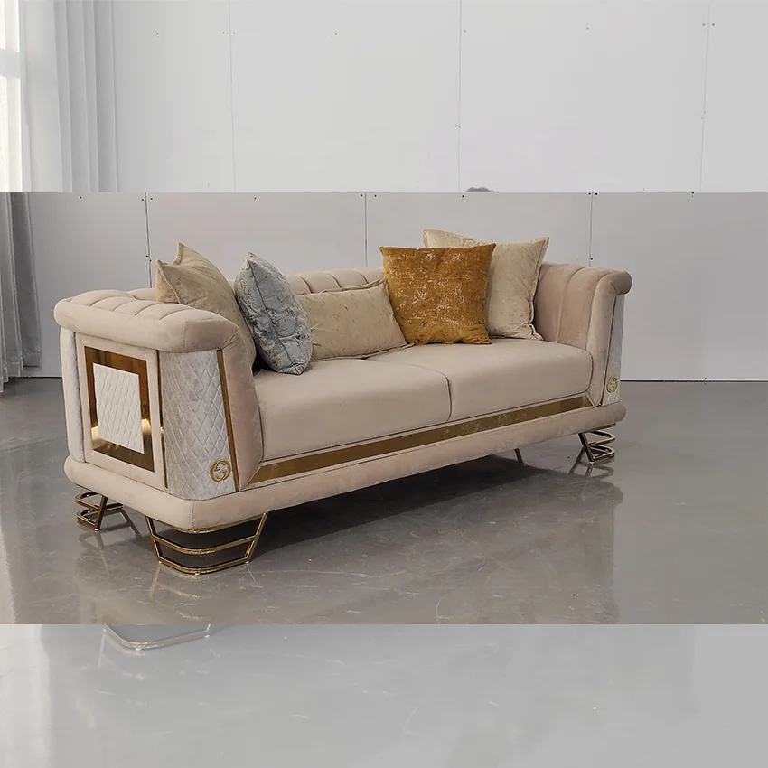 French Furniture White Wolesele Classic Genuine Leather Set Of Living Room Chairs Sofa living room sofas modern american