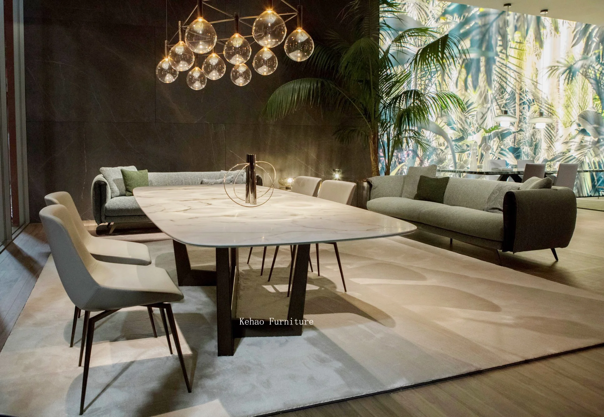 Contemporary Dinner Set Table Home Furniture Dinning Room Table Sets Marble Modern Luxury Italian Dining Room Sets