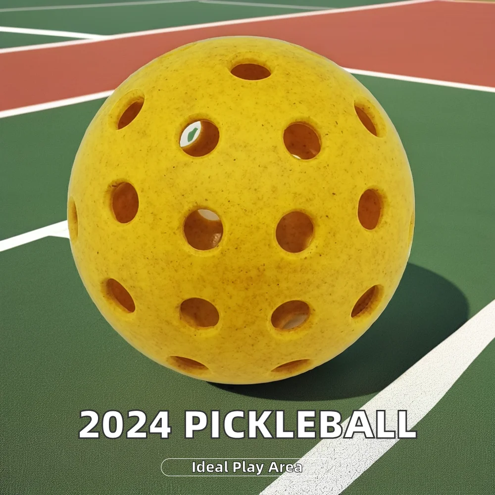 2024 популярный спортивный индивидуальный логотип Pickleball высокоэластичный прочный разлагаемый пластик USAPA сертифицированный для взрослых
