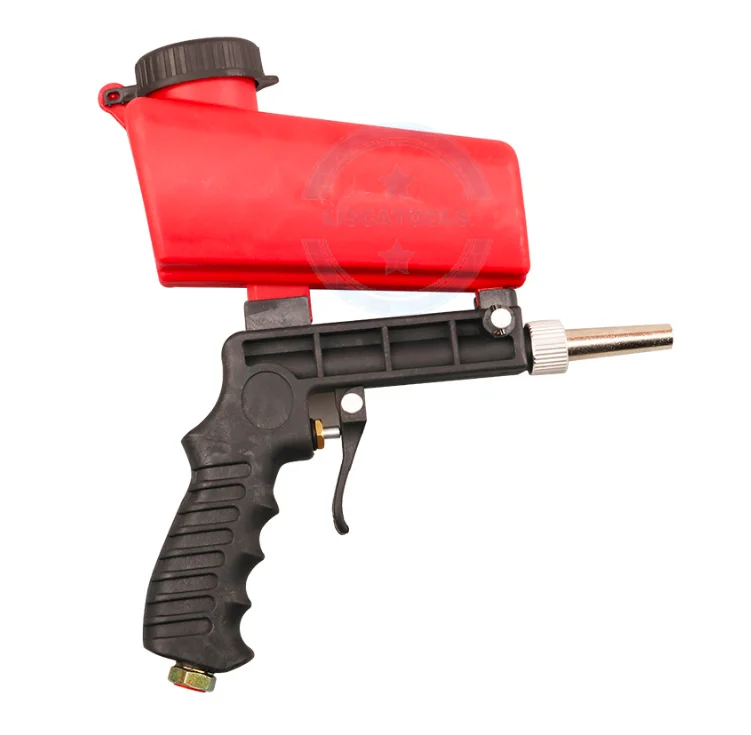 LHT102 90psi Регулируемый пневматический портативный гравитационный маленький Пескоструйный пистолет Пескоструйный набор
