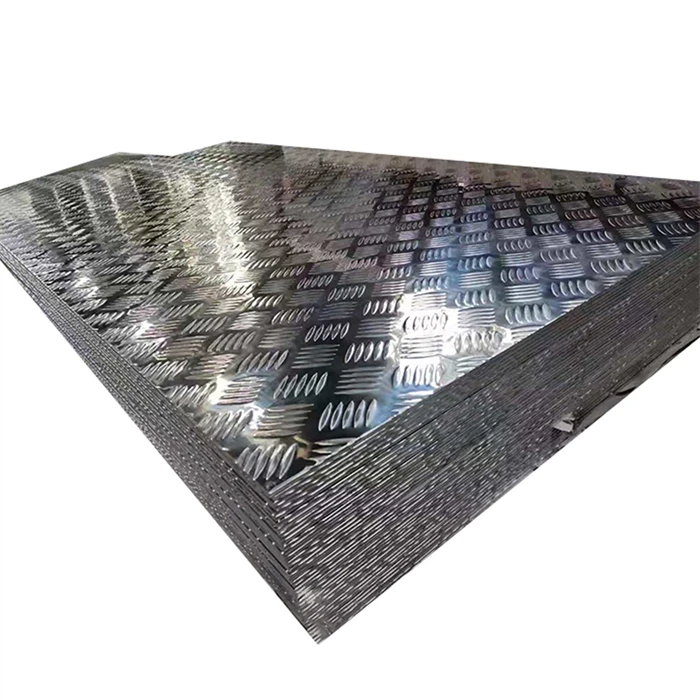 High Quality Galvanized Chequered Steel Plate Mild Steel 6mm Chequered Plate Price Per kg Galvanised checkered steel plate