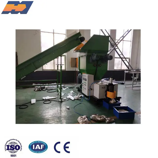 
Zhangjiagang Plastic foamed waste recycle cold pressing machine 