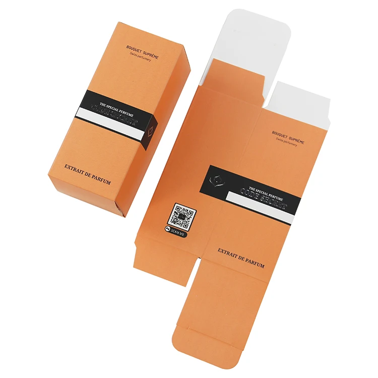 Custom Paper Box Logo Branded Printing Hot Trending Skincare / Perfume / Candle Box Packaging