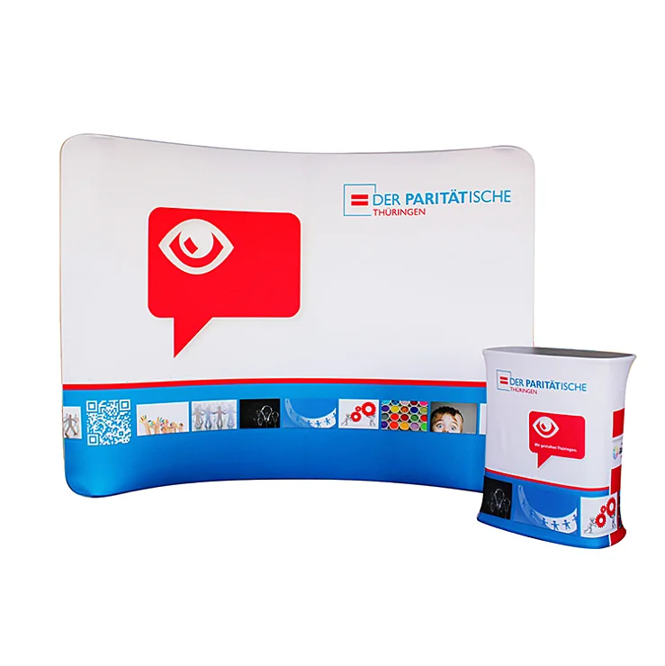 Fast TradeShow Display Setup Stretch Tension Fabric Displays for Sale