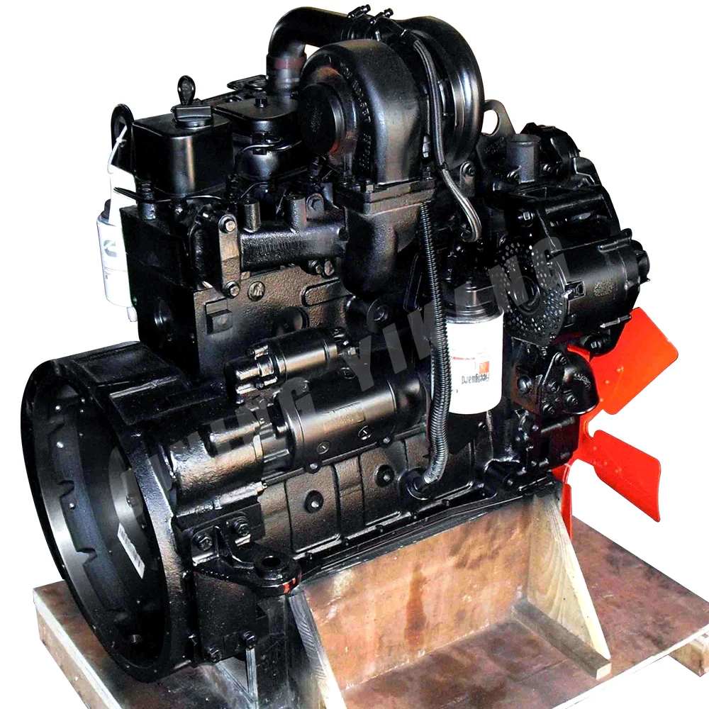 Factory Direct Sale 80-130 Hp B3.9 4bt 4bta Used Diesel Engine Assy