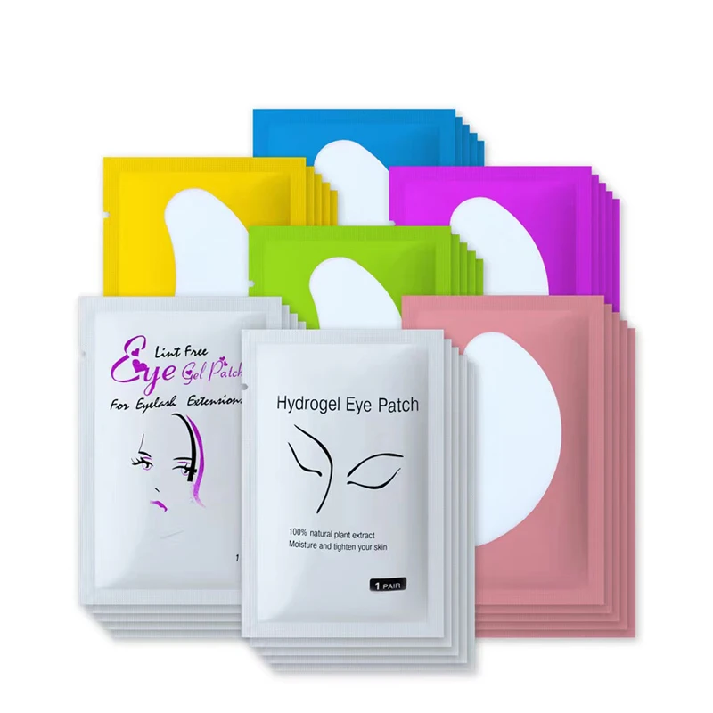 Mini Disposable Adhesive Silicon Lash Hydrogel Eyepads Under Eye Pad Wholesale Lint Eye Gel Patch For Eyelash Extension