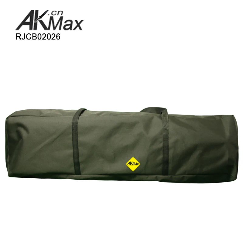 Olive Green Camping Bunk Bed Cots Steel Frame Sleep Adjustable Foldable folding camping bed Aluminum Camping Stretcher