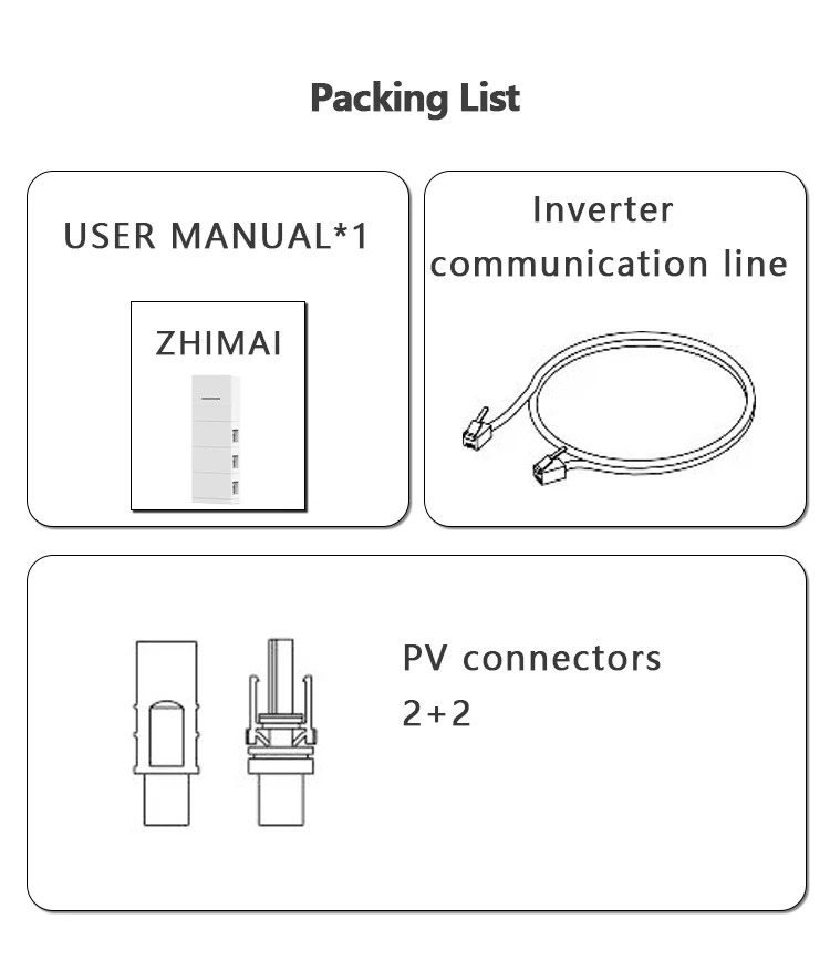 ZM All in One ESS 15.36Kwh Residential Use Integrated Solar System All In One Power Station Smart Home System