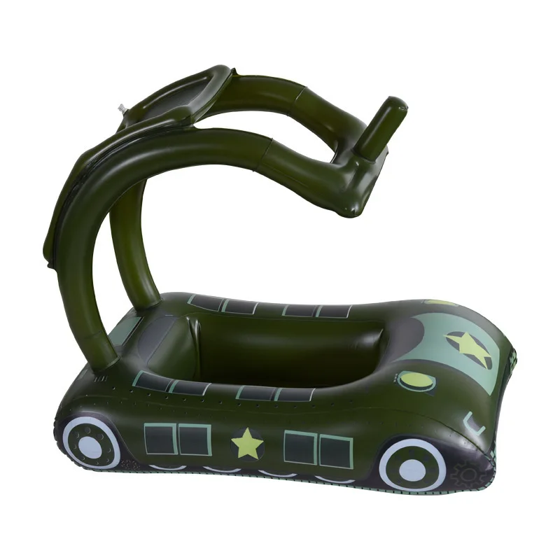 BSCI Car Shaped Mini Car Swimming Pool Inflatable Bumper Cars Water Pool Inflatable Baby Seat for Kids