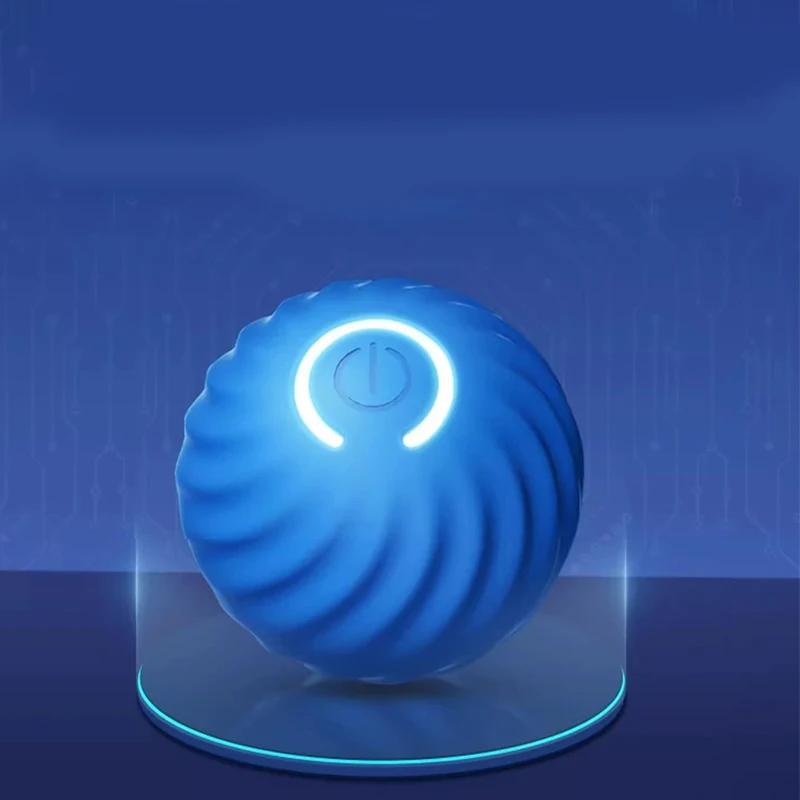 New Electric Smart Durable TPR Dog Chew Chase Toy Gravity Jumping Ball Interactive Dog Toy Bite-resistant Ball
