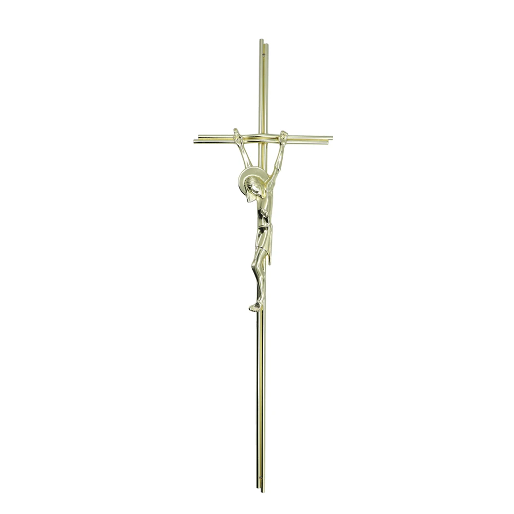 good quality zinc Jesus hanging cross funeral accessories