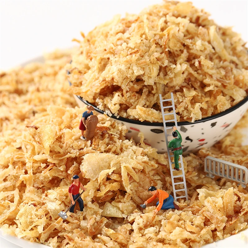 Оптовая продажа, порошок лука, хрустящий жареный лук