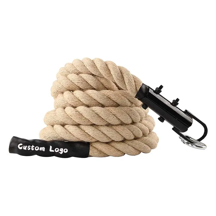 Jute Climbing Power  38Mm 50Mm Battling Sport Boot Camp  Fitness Elastic Training Exercise Rope Climbing Training Rope