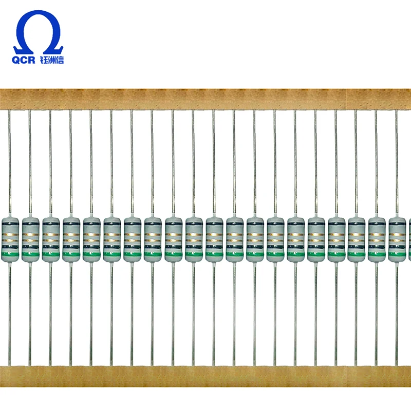 QCR surge prevention, flameproof resistor for LED driver power supply FKN fusible wire wound resistor 1 watt 2.2 ohm