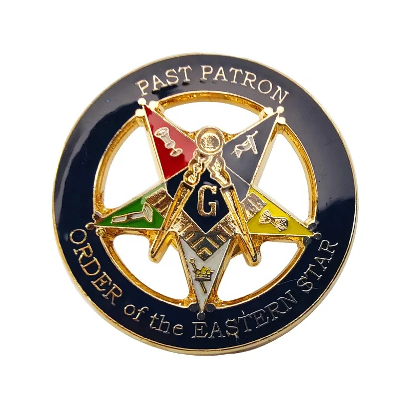 High quality free design custom irregularly masonic shaped soft enamel lapel pins for sale