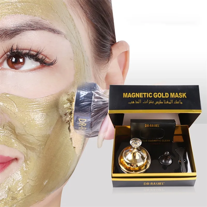 New Arrival DR RASHEL Mineral Whitening Magnetic Gold Mask Lighten Skin