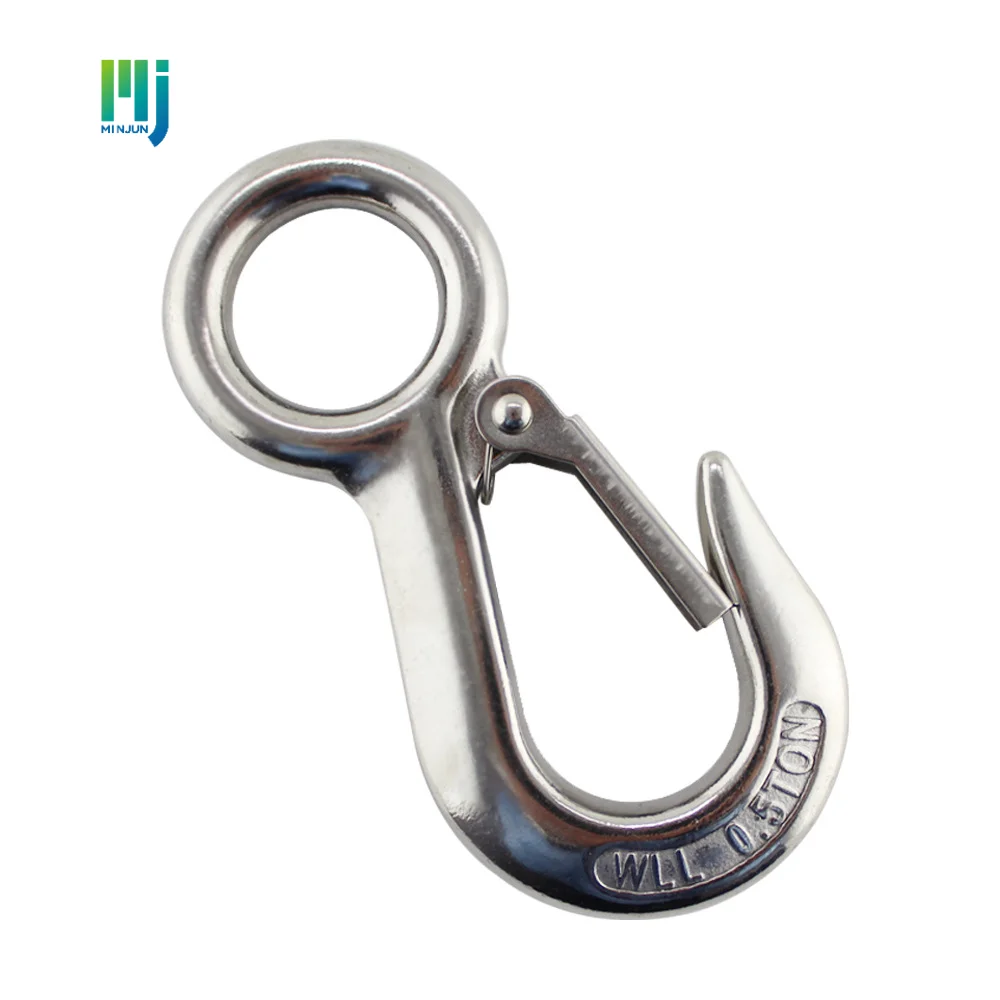 Hardware accessories 0.2T crane hook 316 stainless steel tower crane hook
