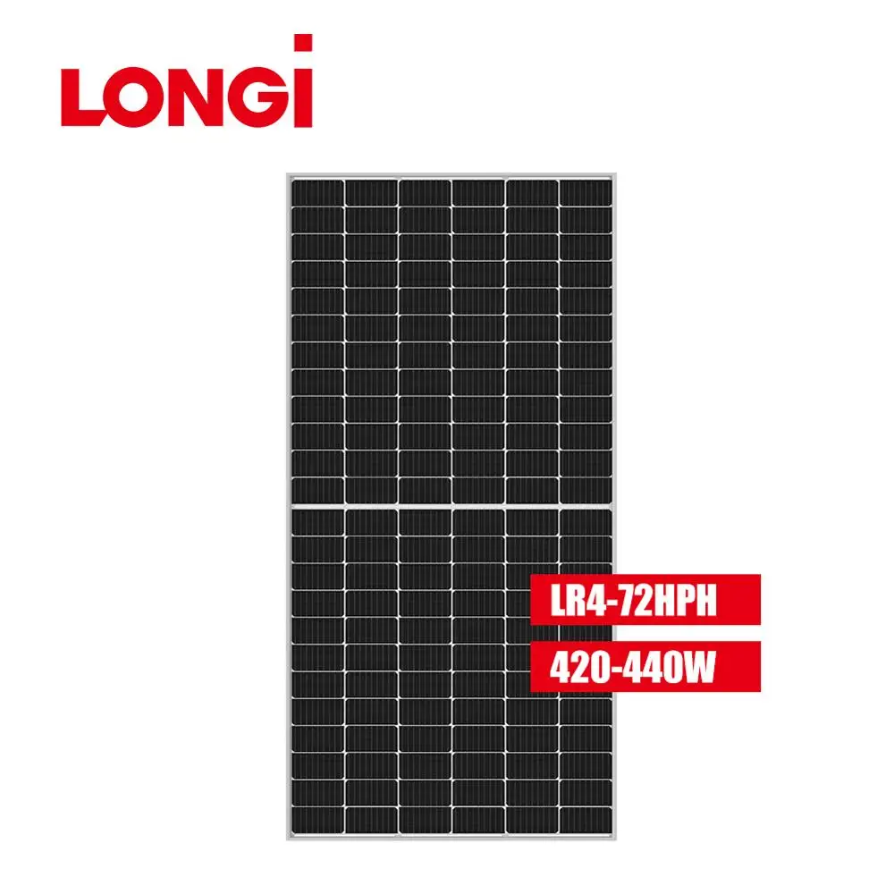  Longi Hi-M04 LR4-60HBD подойдет как для повседневной носки так половина сотовый 450w двусторонние панели солнечных